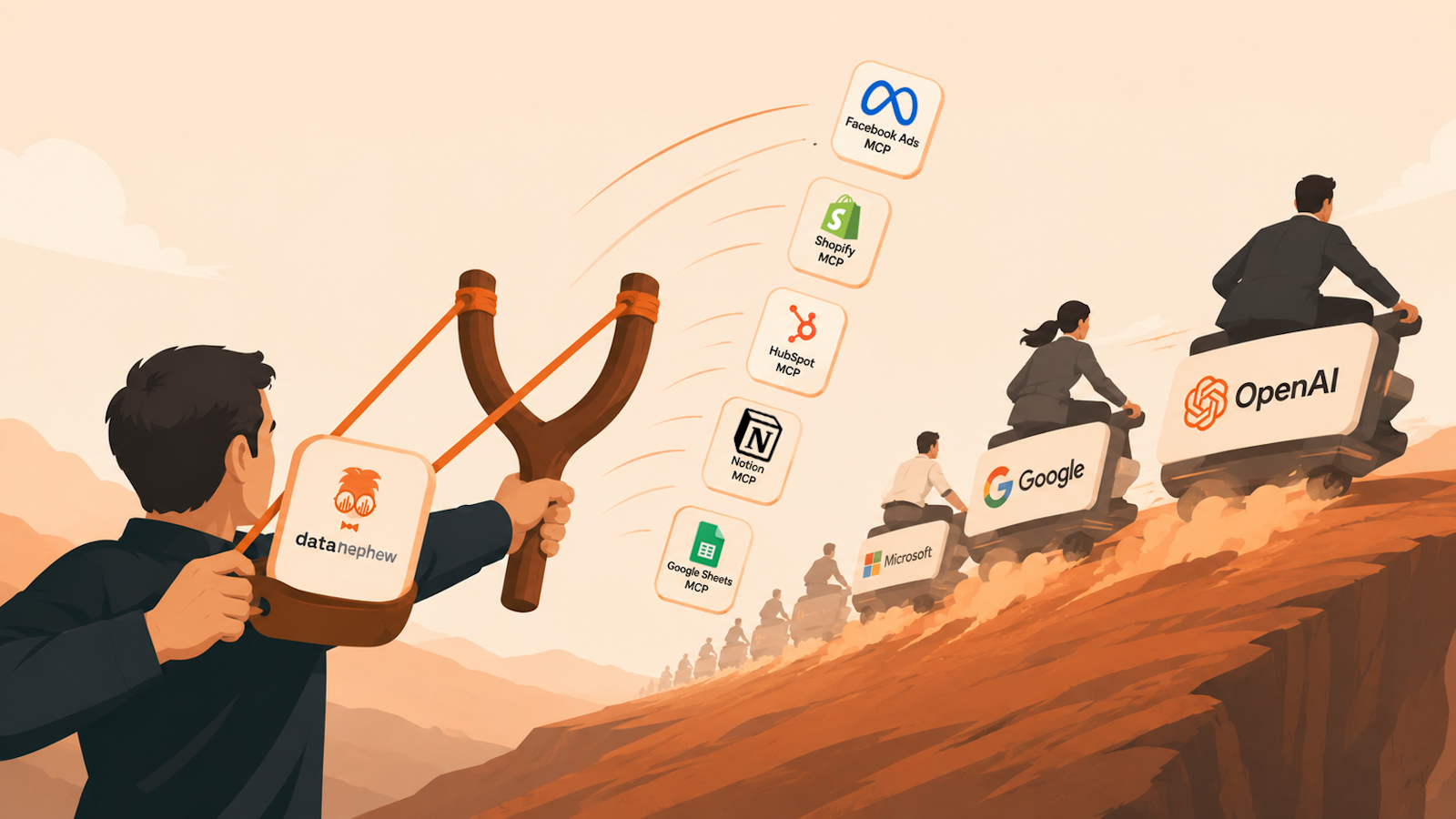 Bring a Slingshot to the AI Arms Race