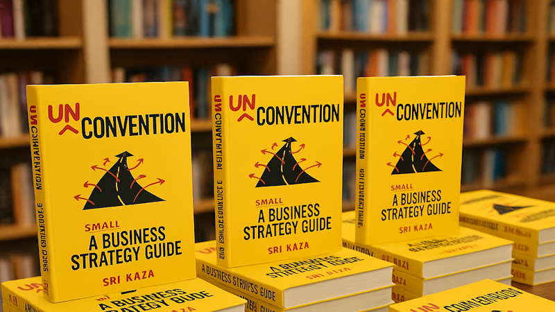 Announcing my upcoming book that reveals how small businesses can leverage their intrinsic advantages.